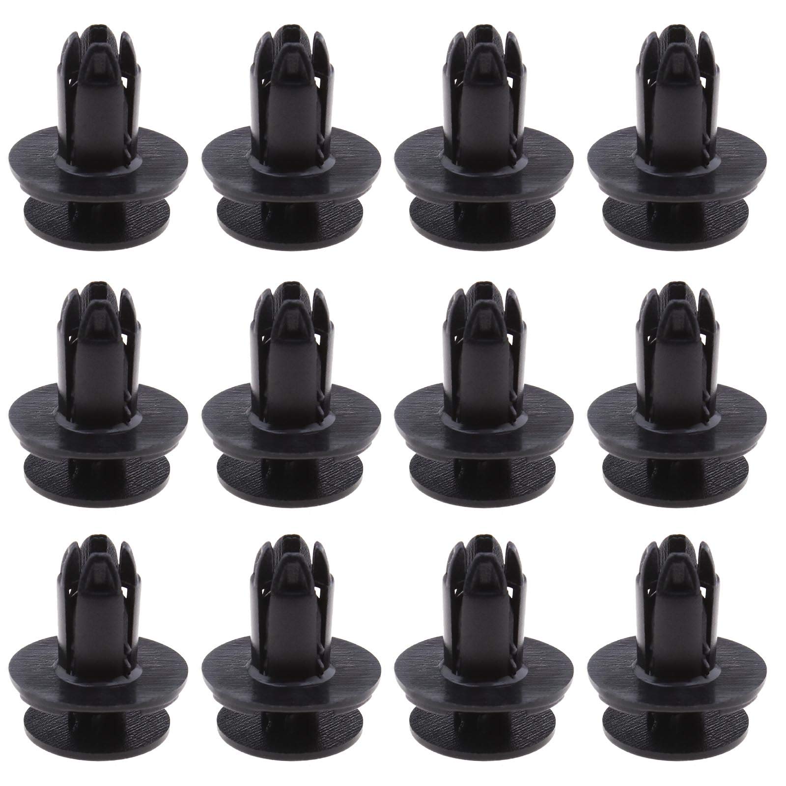 50 Stück Auto Front Stoßstange Verkleidung Formclip Halterungen Schwarze Kunststoff Stecknieten Befestigungselemente MR200300 50 Stück Auto Front Stoßstange Verkleidung Formclip Halterungen Schwarze Kunststoff Stecknieten Befestigungselemente MR200300 von OTOTEC