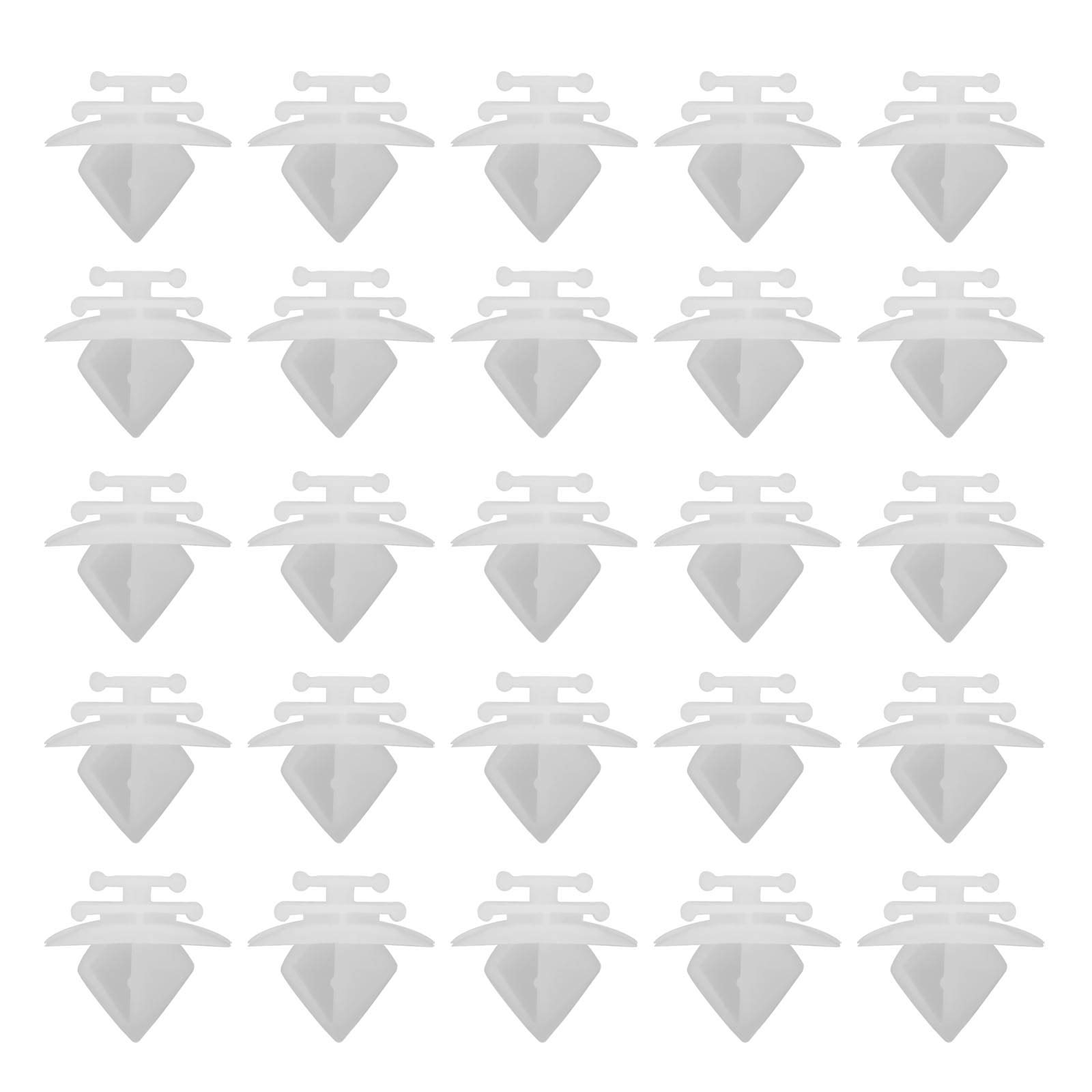 50 Stück Auto Seit Stoßfänger Befestigung Trimm Verkleidung Clips Außentür Weiß Kunststoff für 856540 50 Stück Auto Seit Stoßfänger Befestigung Trimm Verkleidung Clips Außentür Weiß Kunststoff für 856540 von OTOTEC