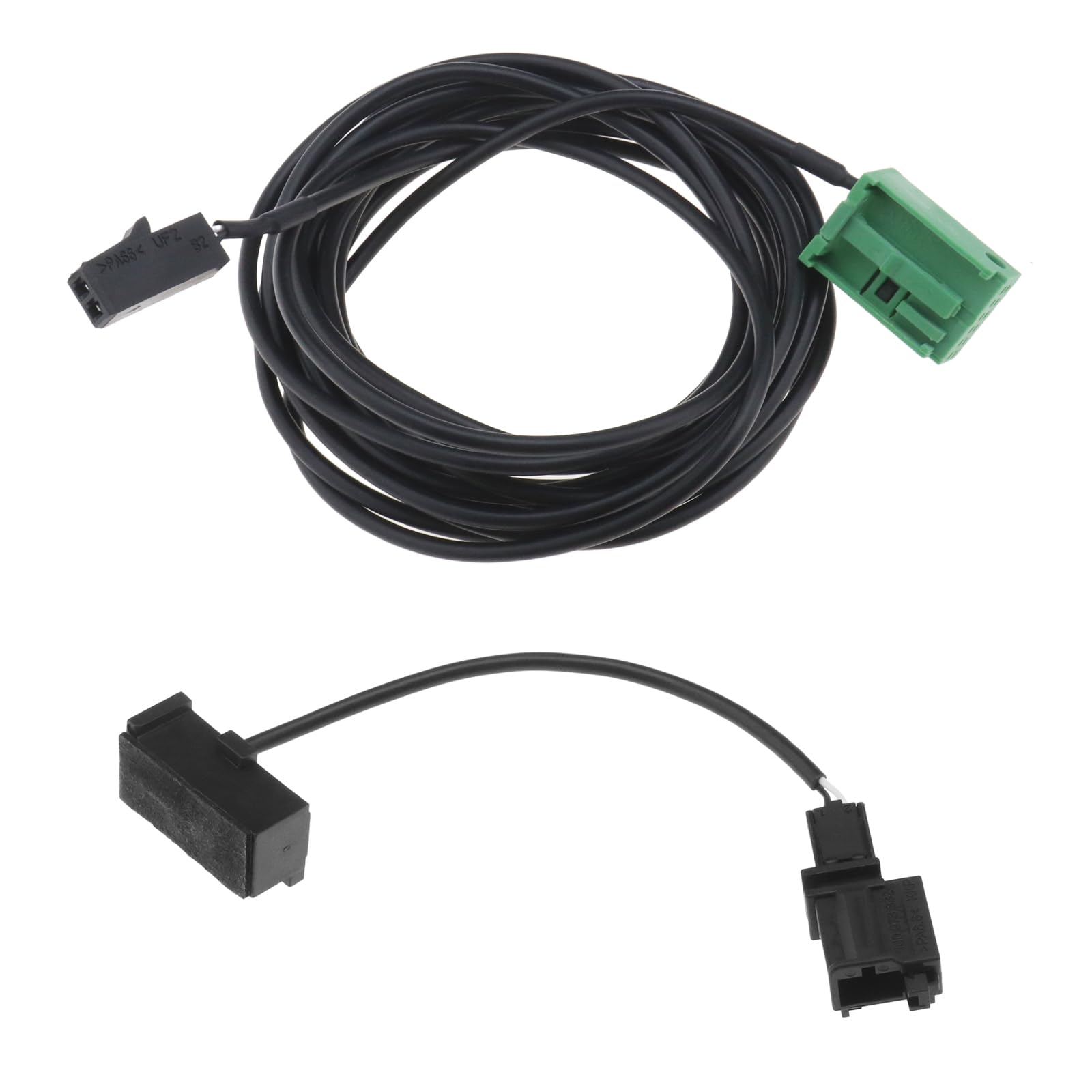 OTOTEC AUX-Verbindungskabel Und Mikrofonkabel 3BD035711 Kompatibel mit VW RNS315 RNS510 12-poliges Autoradio Bluetooth-Kabelbaumkabel 12 V von OTOTEC