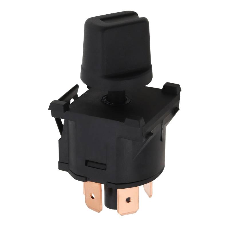 OTOTEC 1 Stück Motorlüfterschalterknopf Innenraumheizung 3 Geschwindigkeiten Gebläse Ersatzteil 171959511 Kompatibel mit VW T25 T3 1979-1992 von OTOTEC