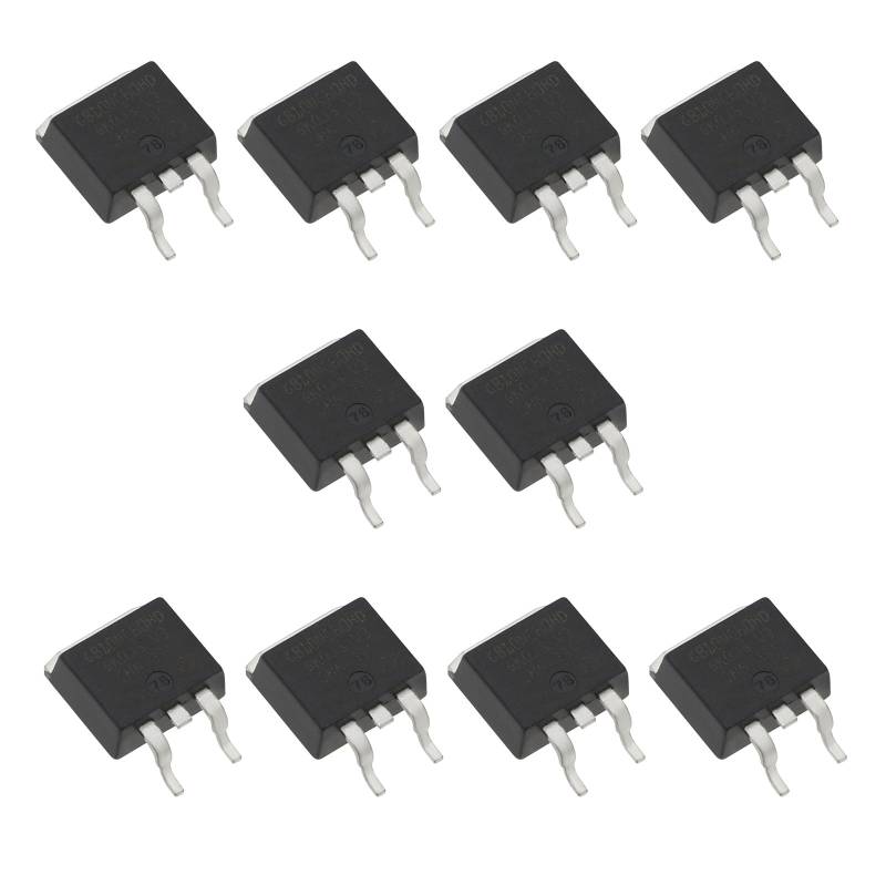 OTOTEC 10 Stück TO-263 N-K-Transistor GB10NC60HD GB10NC60KD STGB10NC60HD 600V 10A D2PAK kompatibel mit Miele ELP-265 ELP-266 Ersatzteil von OTOTEC
