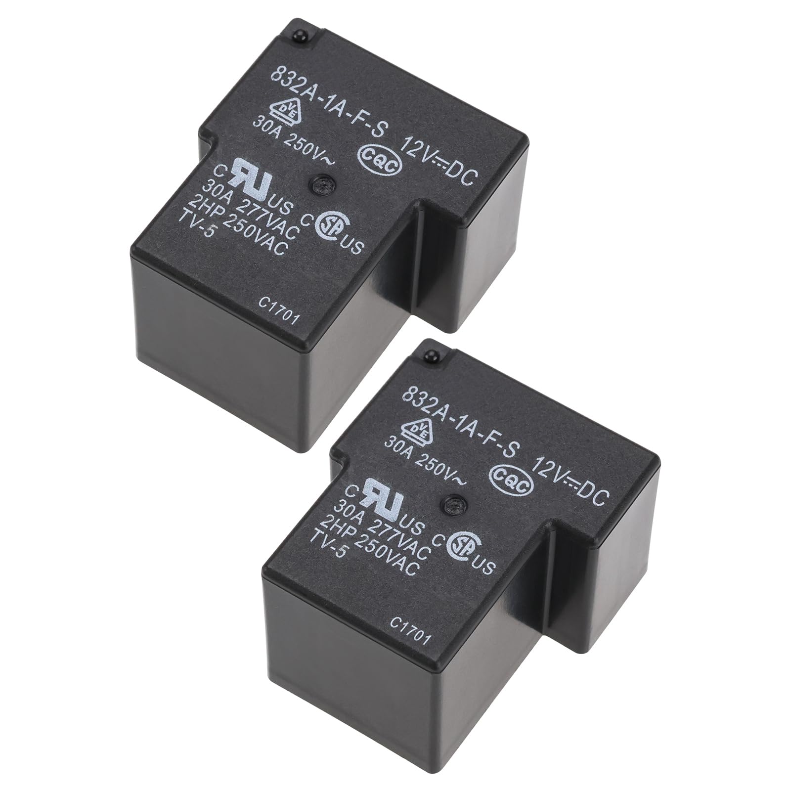 OTOTEC 2 Stück 832A-1A-FS 12 VDC 30 A 4-poliges Leistungsrelais Leiterplatte Allzweck-Leistungsrelais SPST-Schaltkreise für MCU-Steuerung Industriebereich SPS-Steuerung Smart-Home-Steuerung OTOTEC 2 Stück 832A-1A-FS 12 VDC 30 A 4-poliges Leistungsrelais Leiterplatte Allzweck-Leistungsrelais SPST-Schaltkreise für MCU-Steuerung Industriebereich SPS-Steuerung Smart-Home-Steuerung von OTOTEC