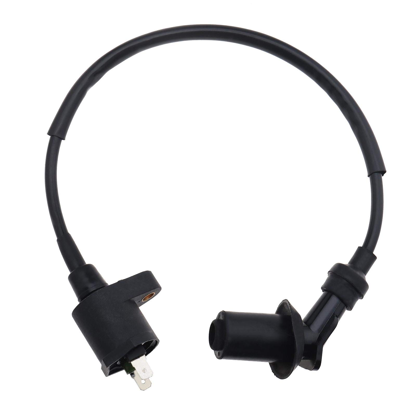 OTOTEC 2-polige Zündspule Zündkerzenkabel, kompatibel mit GY6 139QMA 50cc 125cc 150cc Motoren Moped Scooter Quad Dirt Bike ATV Dune Bugg Ersatz Lgnition Coil Modul OTOTEC 2-polige Zündspule Zündkerzenkabel, kompatibel mit GY6 139QMA 50cc 125cc 150cc Motoren Moped Scooter Quad Dirt Bike ATV Dune Bugg Ersatz Lgnition Coil Modul von OTOTEC
