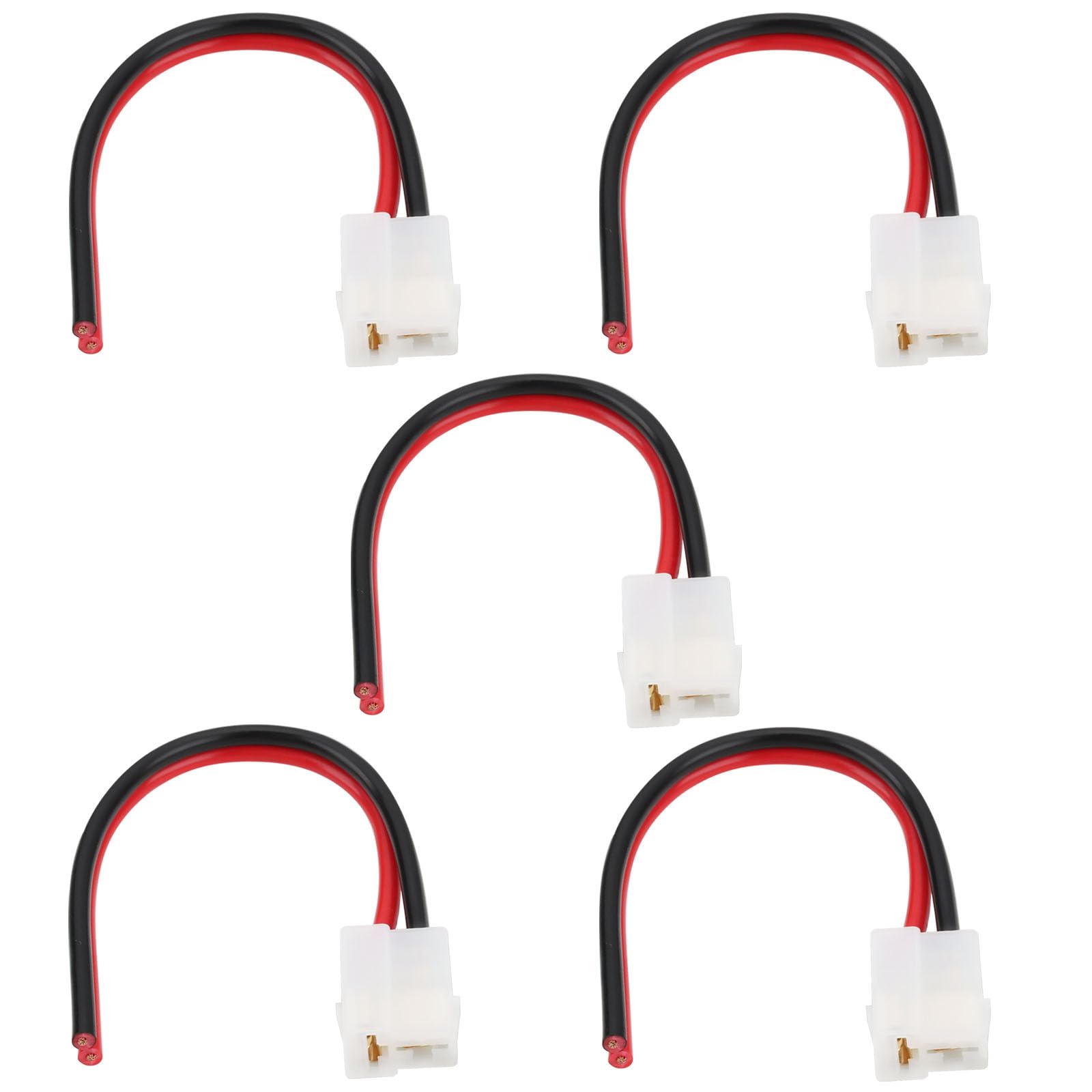 OTOTEC 5 x 2-poliger Lichtmaschinen-Reparatur-T-Stecker, 15 cm, vorverdrahtet, Pigtail-Kabel, 16 AWG, elektrischer Stecker für Kfz-Ladesysteme OTOTEC 5 x 2-poliger Lichtmaschinen-Reparatur-T-Stecker, 15 cm, vorverdrahtet, Pigtail-Kabel, 16 AWG, elektrischer Stecker für Kfz-Ladesysteme von OTOTEC