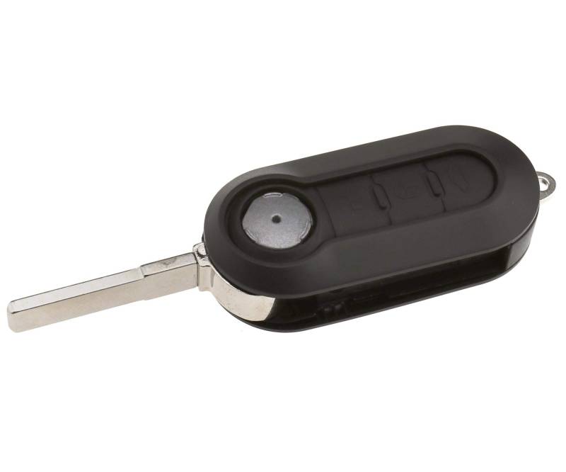 Schlüsselgehäuse Reparatursatz 2 Tasten Fernbedienung Schlüsselanhänger Gehäuse Kompatibel mit Fiat Ducato Wohnmobil Grande Punto von OTOTEC