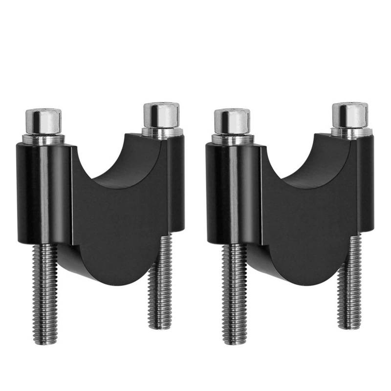 Motorrad Lenkererhöhungs klemme Kompatibel Mit Yamaha Für WR250F 2015 2016 2017 28 Mm 1 1/8 Zoll 22 Mm 7/8 Motorrad-Lenkererhöhung Klemmmontagehalterung Riser-Adapter Lenkergriffklemme(Black22mm) von OTOZUM