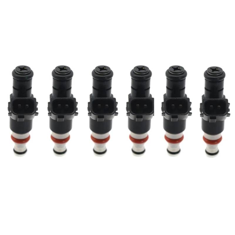 OTOZUM Auto Einspritzdüse Kompatibel Mit Acura Für ILX Für TL Für MDX 16450RCAA01 6 STÜCKE Auto-Einspritzdüsen-Einspritzdüsen-Autozubehör von OTOZUM