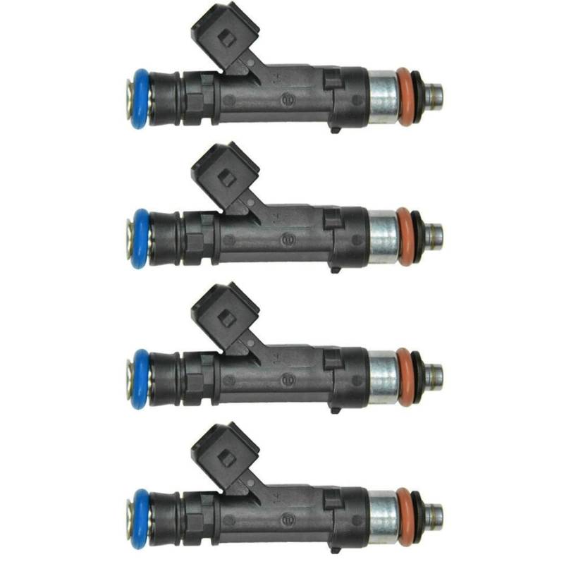 OTOZUM Auto Einspritzdüse Kompatibel Mit Chevrolet Für Cruze 2011 2012 2013 2014 2015 2016 1.4L 0280158205 55577580 55565970 4 STÜCKE Auto-Benzin-Einspritzdüsen von OTOZUM