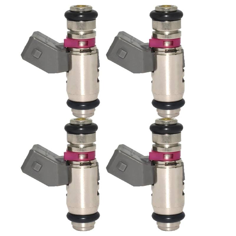 OTOZUM Auto Einspritzdüse Kompatibel Mit Clio 1998 1999 2000 2001 2002 2003 2004 2005 2006 2007 2008 2009 IWP-143 4PCS Auto-Einspritzventil-Kraftstoffeinspritzdüsen von OTOZUM