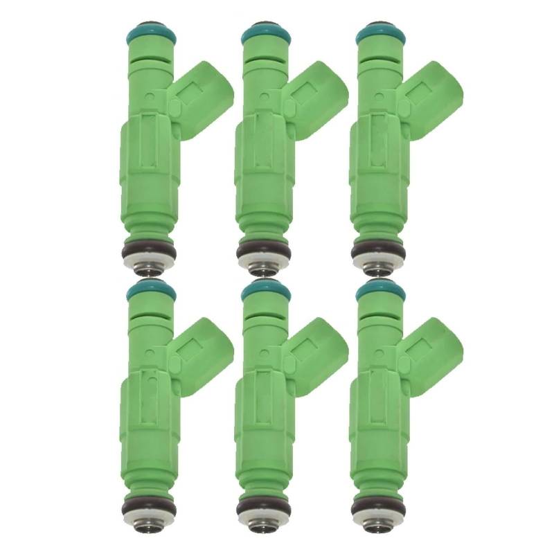 OTOZUM Auto Einspritzdüse Kompatibel Mit Dodge Für Caravan Für Grand 2001 2002 2003 2004 2005 2006 2007 0280156007 6-teiliges Auto-Benzin-Einspritzventil von OTOZUM