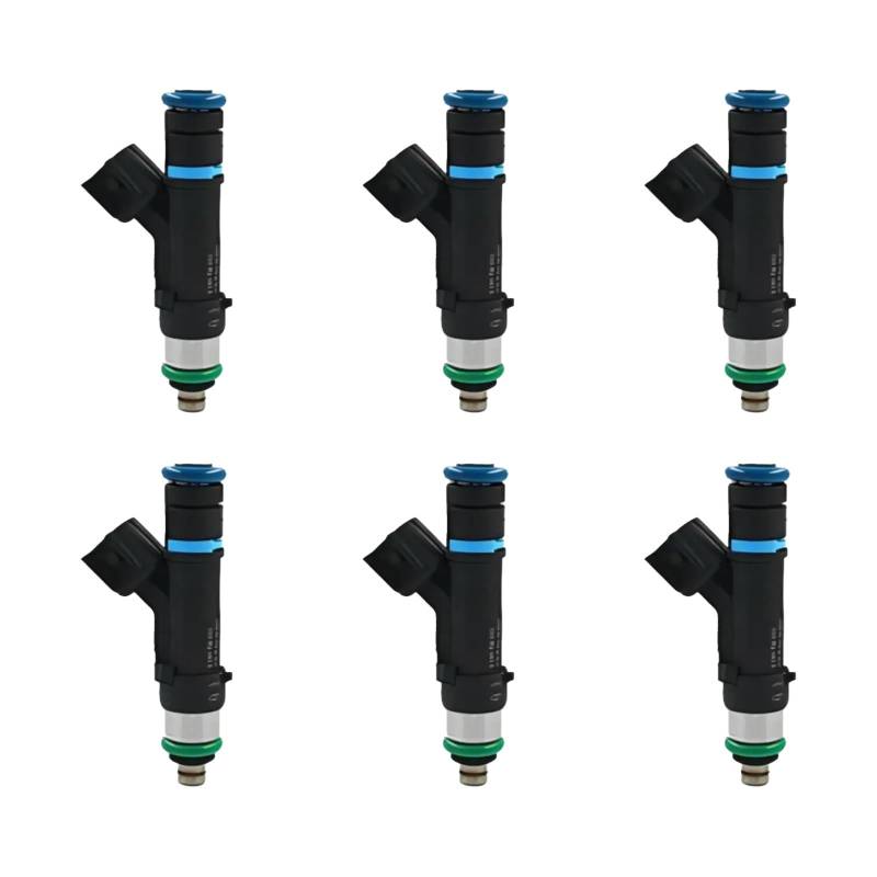 OTOZUM Auto Einspritzdüse Kompatibel Mit Dodge Für Durango 2004 2006 2007 2008 2009 0280158020 6PCS Auto Kraftstoff Benzin Injektor Kraftstoff Injektor von OTOZUM