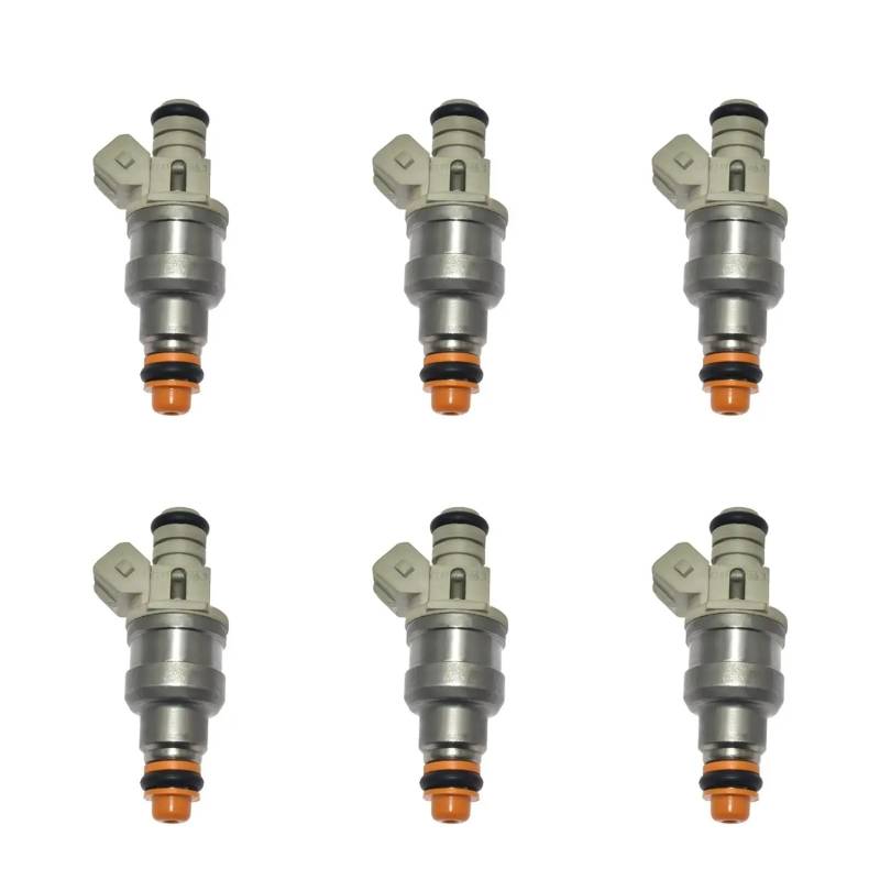OTOZUM Auto Einspritzdüse Kompatibel Mit Ford Für Aerostar Für Ranger 3.0L V6 1995 1996 1997 F47E-A2E 6 STÜCKE Auto-Kraftstoffinjektordüse Kraftstoffinjektor Autozubehör von OTOZUM