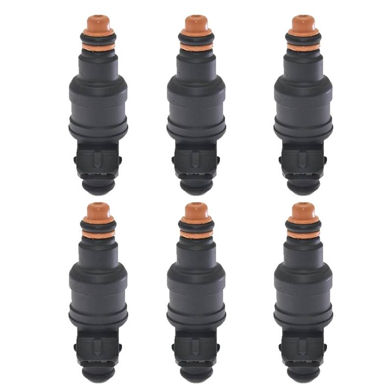 OTOZUM Auto Einspritzdüse Kompatibel Mit Ford Für Fairlane Für Fairmont Für LTD Für Falcon 0280150790 6 Stück Auto-Benzindüsen-Einspritzdüsen-Autozubehör von OTOZUM