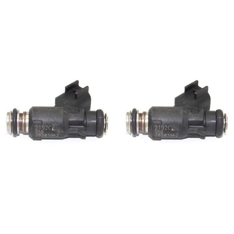 OTOZUM Auto Einspritzdüse Kompatibel Mit Für Chevrolet 28203962, 2 X Einspritzdüsen, Autozubehör, Motor-Einspritzventil, Auto-Benzin-Einspritzdüsen von OTOZUM