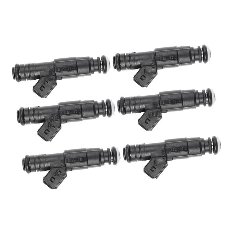 OTOZUM Auto Einspritzdüse Kompatibel Mit Für E36 E46 Für M50 M52 S50 M3 Turbo 60Lb 62Lb 65Lb EV1 6PCS 650Cc Kraftstoffinjektoren Auto Benzin-Einspritzdüsen Teile von OTOZUM