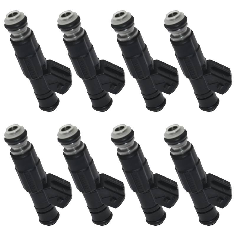 OTOZUM Auto Einspritzdüse Kompatibel Mit Jeep Für Cherokee 1988 1989 1990 1991 1992 1993 1994 1995 1996 1997 1998 0280155703 8 Stück Auto-Kraftstoffsprühdüsen-Einspritzdüsen von OTOZUM