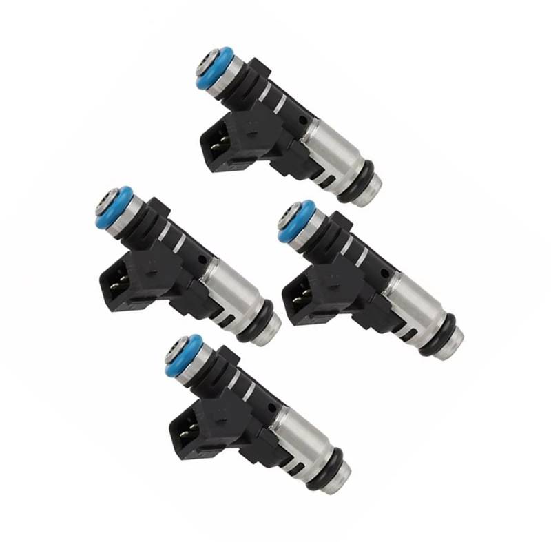 OTOZUM Auto Einspritzdüse Kompatibel Mit Jeep Für Cherokee 4.0L 1999 2000 2001, 4-teilige Benzin-Einspritzdüsen, Autoteile 0280158057 IPM002 1984.C9 0280156324 von OTOZUM