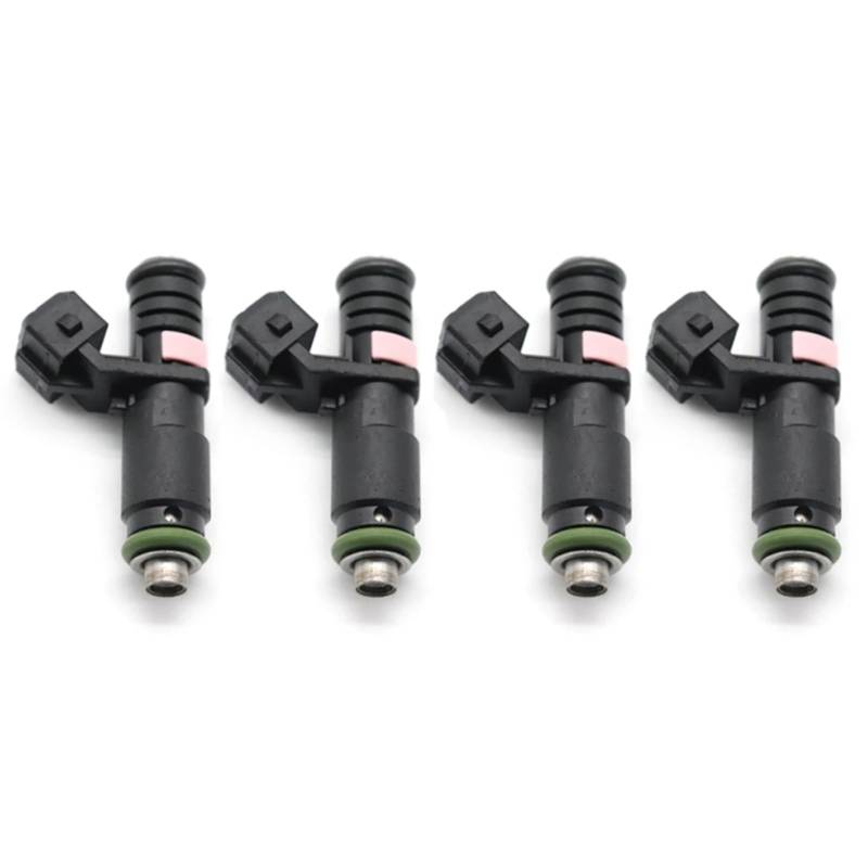 OTOZUM Auto Einspritzdüse Kompatibel Mit K&ia Für Pride 5WY-2805A 5WY2805A 4-teiliges Auto-Benzindüsen-Auto-Einspritzventil-Autozubehör von OTOZUM