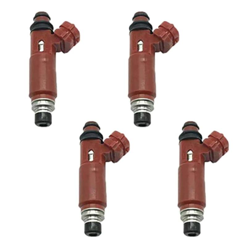 OTOZUM Auto Einspritzdüse Kompatibel Mit Mazda Für RX-8 1.3L R2 2004 2005 2006 2007 2008 195500-4430 4-teiliges Auto-Einspritzventil Auto-Einspritzdüsen von OTOZUM