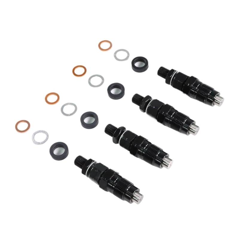 OTOZUM Auto Einspritzdüse Kompatibel Mit Mitsubishi Für Pajero Für Triton Für Delica Für Spacegear 4D56 4D56T 2.5L 4X Diesel-Kraftstoffeinspritzdüse Autozubehör Teile von OTOZUM