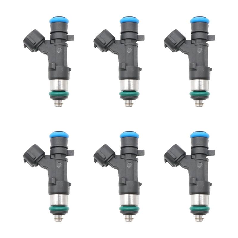 OTOZUM Auto Einspritzdüse Kompatibel Mit Nissan Für Pathfinder 4.0L V6 2005 2006 2007 2008 2009 2010 0280158007 6 Stück Auto-Benzindüsen-Einspritzdüsen von OTOZUM