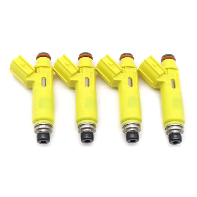 OTOZUM Auto Einspritzdüse Kompatibel Mit Toyota Für RAV4 2.0L L4 2001 2002 2003 23250-28050 4 Stück Auto-Kraftstoffsprühdüse Kraftstoffinjektoren Düse von OTOZUM