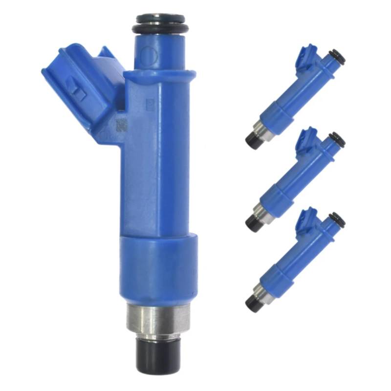 OTOZUM Auto Einspritzdüse Kompatibel Mit Toyota Für Yaris 2007 2008 2009 2010 2011 2012 2013 2014 2015 2016 23250-21040 4 Stück Auto-Benzindüse Kraftstoffinjektor von OTOZUM