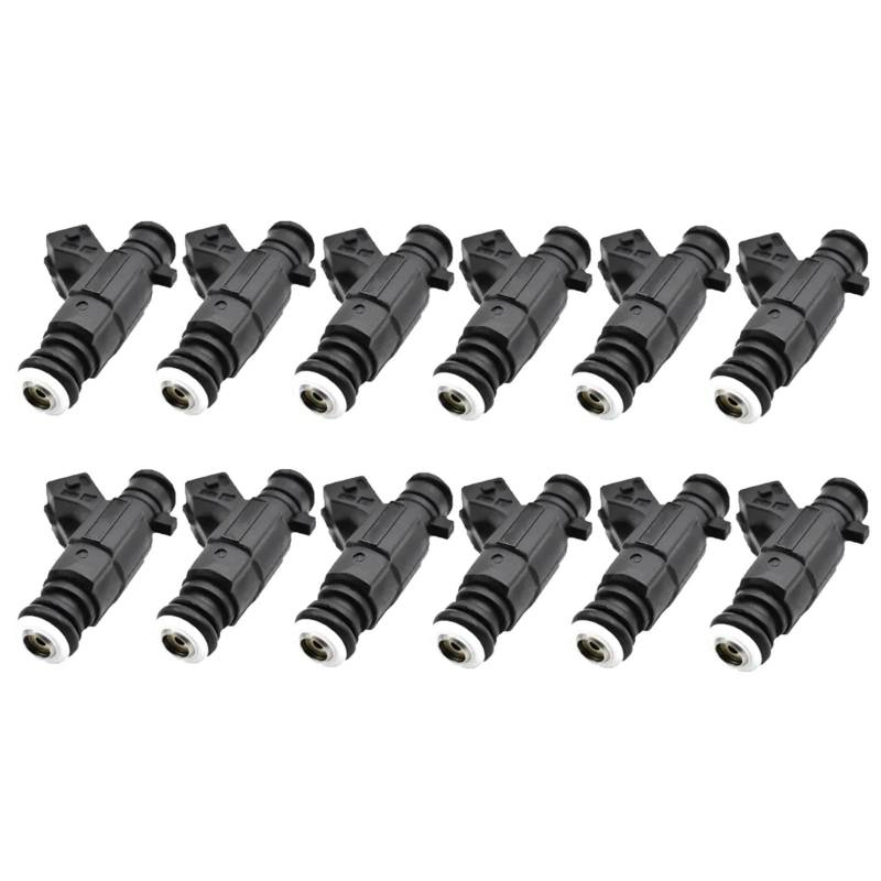OTOZUM Auto Einspritzdüse Kompatibel Mit VW Für Golf Für Polo Für Saveiro 1.6L 032906031R 0280156403 12-teiliger Auto-Benzin-Injektor Auto-Kraftstoffeinspritzer von OTOZUM