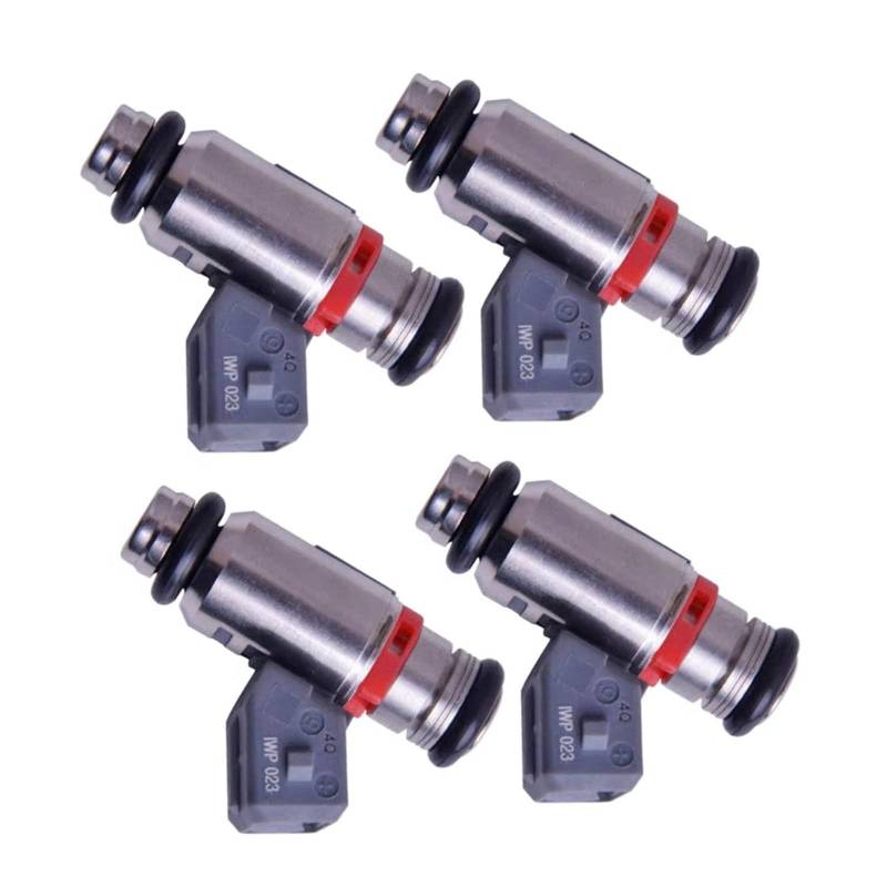OTOZUM Auto Einspritzdüse Kompatibel Mit VW Für Polo Für Vento 1992 1993 1994 1995 1996 1997 1998 1999 2000 2001 4-teilige Einspritzdüsen Autozubehör IWP023 von OTOZUM