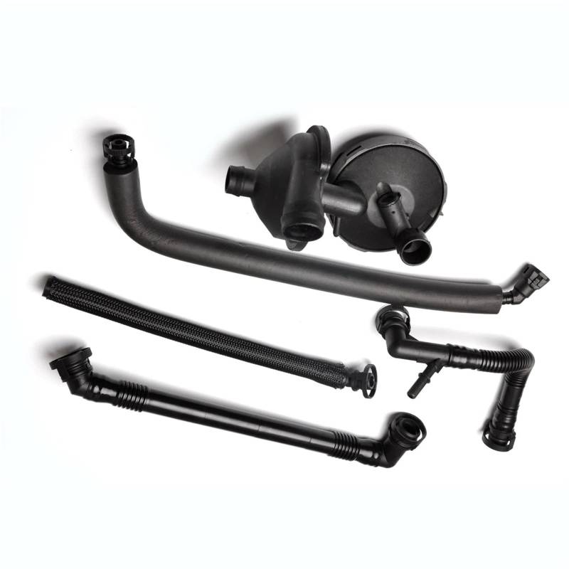 OTOZUM Autozubehör Kompatibel Mit 323i 328i 1999 2000 Automotor Kurbelgehäuse-Auslassventil-Entlüftungsschlauch-Kit Oe: 11617501566 11611432559 11617504536 von OTOZUM