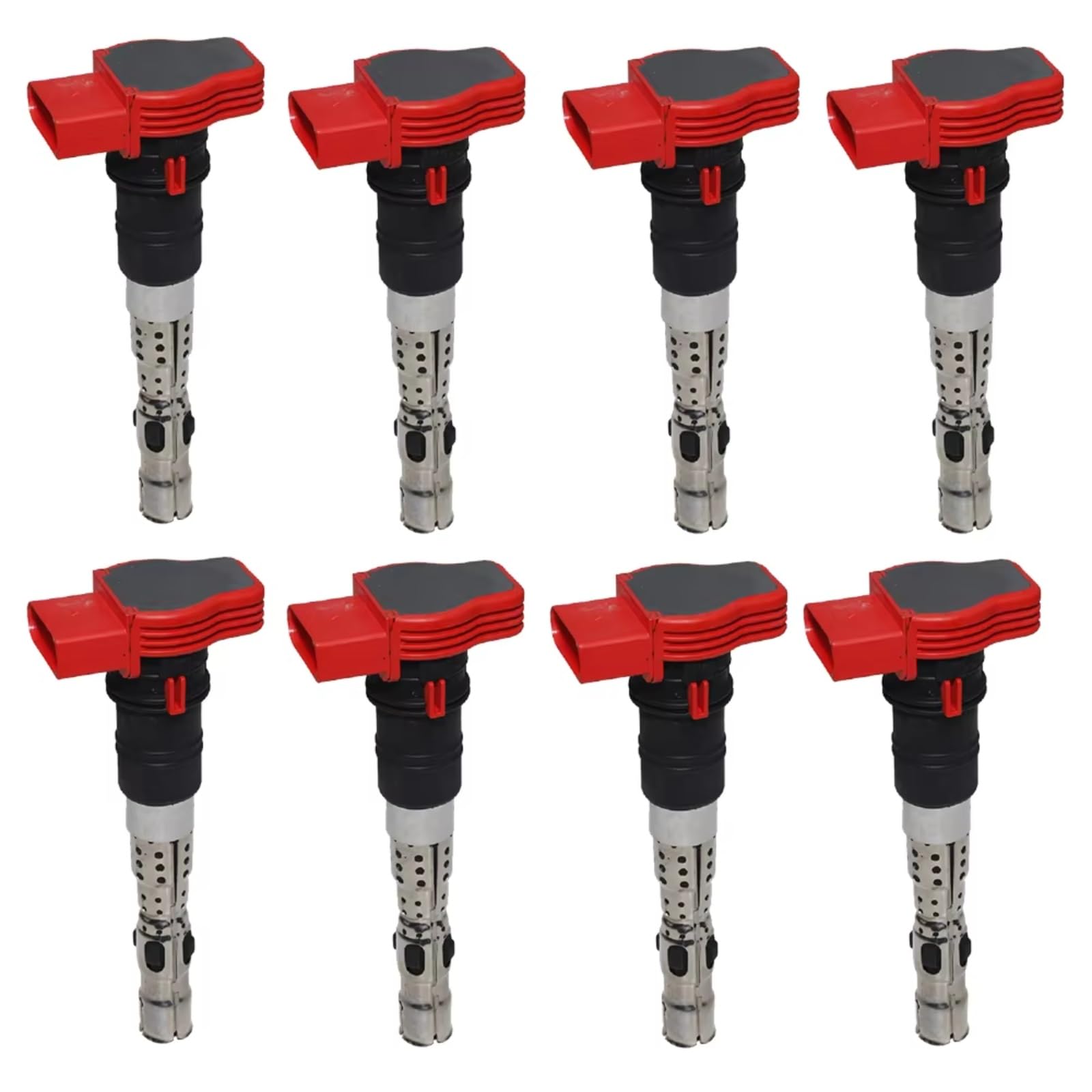 OTOZUM Blockzündspule Kompatibel Mit A8 Für D3 3.7 Für Quattro 2002-2006 Für Allroad C5 4.2 V8 2002-2005 Für S4 V8-4.2l 2004-2009 Autozündspulen 077905115S(8pcs) von OTOZUM