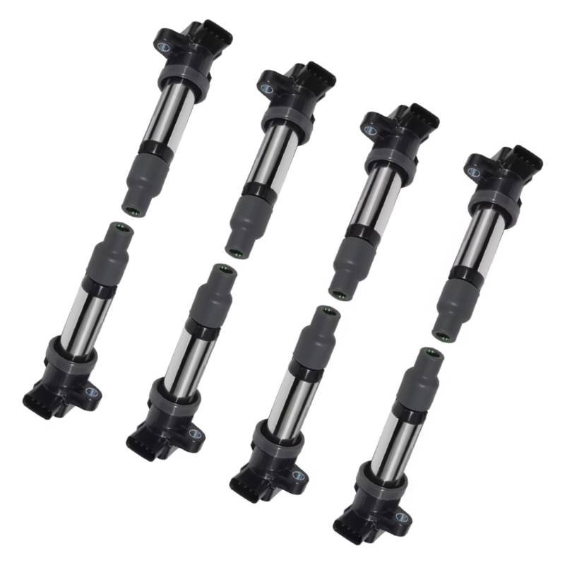 OTOZUM Blockzündspule Kompatibel Mit Cadillac Für SRX 4.6 2003 2004 2005 2006 2007 2008 2009; Für XLR 4.6 2004 2005 2006 2007 2008 2009; 8-teilige Autozündspulen 12597745 von OTOZUM