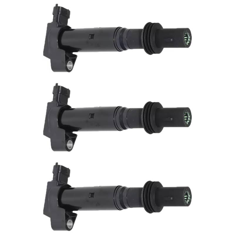 OTOZUM Blockzündspule Kompatibel Mit Citroen Für Berlingo Für Multispace Für B9 1.2 Für Puretech 110 2016 3 Stück Autozündspule Fahrzeugmotoren Zündspulen 78542001 von OTOZUM