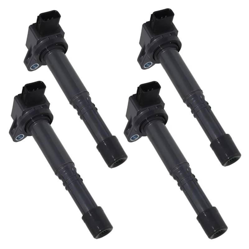 OTOZUM Blockzündspule Kompatibel Mit Civic Für Element L4-2.0l 2.4l 2002-2011 Für Accord 2.0 2.4l 2003-2008 Fahrzeugmotoren Zündspule Autozündspulen 30520PNA007(4 PCS) von OTOZUM