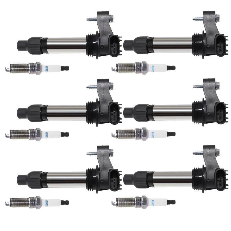 OTOZUM Blockzündspule Kompatibel Mit GMC Für Acadia 3.6l 2007 2008 2010 2011 2012 2013 2014 2015 2016; Für Terrain 3.0l-V6 2010 2011 2012; 6-teilige Autozündspule B2902X6 von OTOZUM