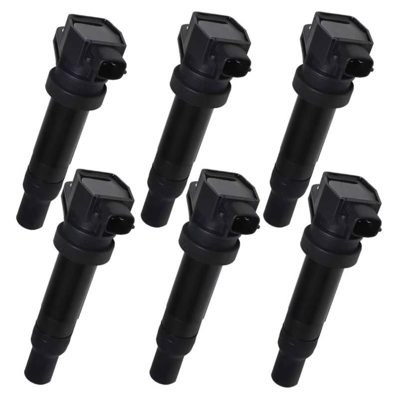 OTOZUM Blockzündspule Kompatibel Mit Hyundai Für Sonata Für V Für Nf 2004 2005 2006 2007 2008 2009 2010 2011 2012 Automotor-Zündspule Spulen 27301-3CEA0(6 PCS) von OTOZUM