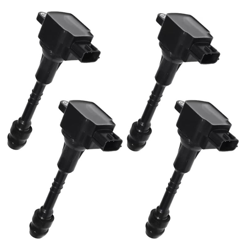 OTOZUM Blockzündspule Kompatibel Mit Nissan Für Sentra B15 1,8L 2002 2003 2004 2005 2006; Für Cube Z11 1,5 2003 2004 2005 2006 2007 2008; Autozündspulen 224488U115(4 PCS) von OTOZUM