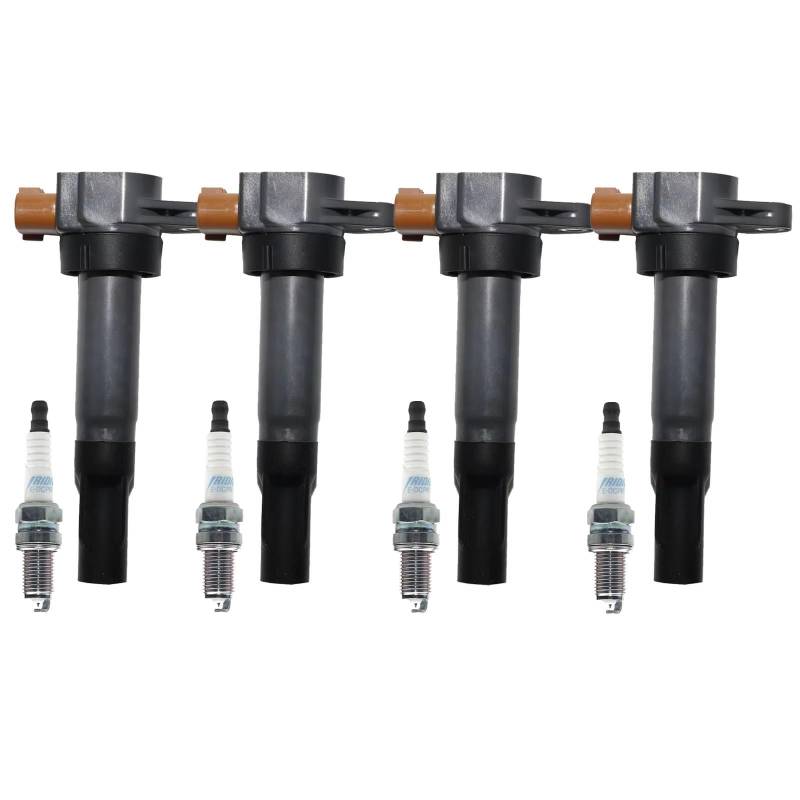 OTOZUM Blockzündspule Kompatibel Mit Suzuki Für Splash Ex 1.2 Für VVT A5b 412 2011; Auto-Zündspule Und Zündkerzen-Ersatzteile 33400-68k20 33400-85k20(4pcs Set) von OTOZUM