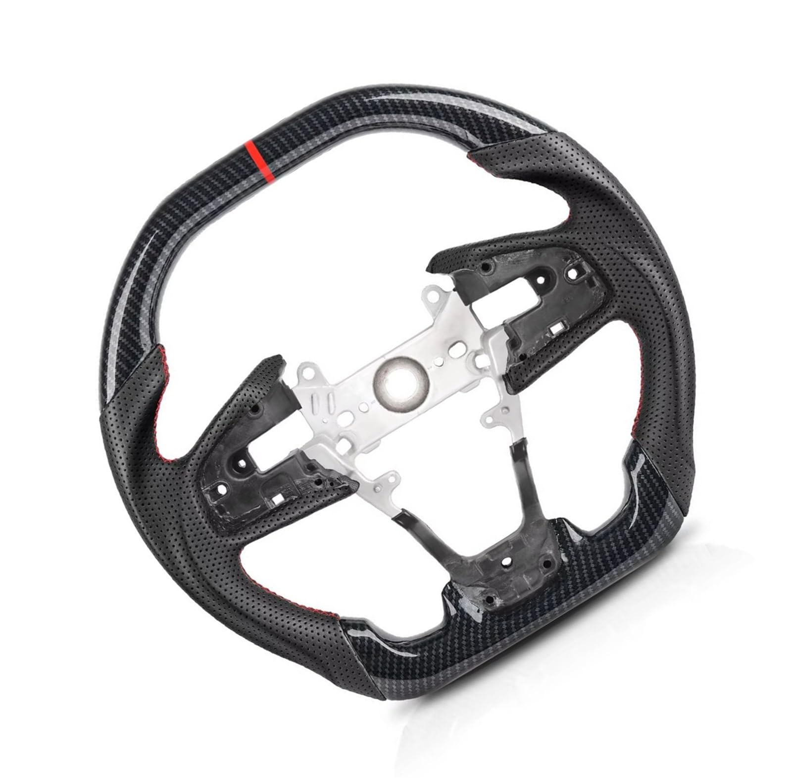 OTOZUM Kompatibel Mit Civic Gen 10th Für Type R FK8 2016 2017 2018 2019 2020 Carbonfaser-Autorennen-Sportlenkrad-Modifikationsteile Lenkräder Auto OTOZUM Kompatibel Mit Civic Gen 10th Für Type R FK8 2016 2017 2018 2019 2020 Carbonfaser-Autorennen-Sportlenkrad-Modifikationsteile Lenkräder Auto von OTOZUM