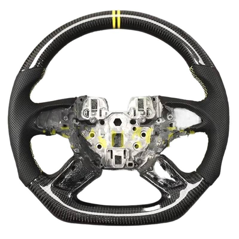 OTOZUM Kompatibel Mit Ford Für Taurus 2015 2016 2017 2018 2019. Cuatomized Carbon Fiber Sportlenkrad Ersatz-Autozubehör Lenkräder Auto von OTOZUM