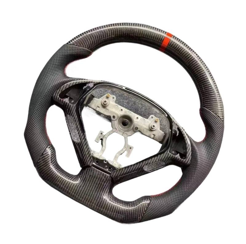 OTOZUM Kompatibel Mit Infiniti Für G37 G35 G25 2007 2008 2009 2010 2011 2012 2013 Auto-Sportlenkrad-Ersatz-Innenausstattung Lenkräder Auto von OTOZUM