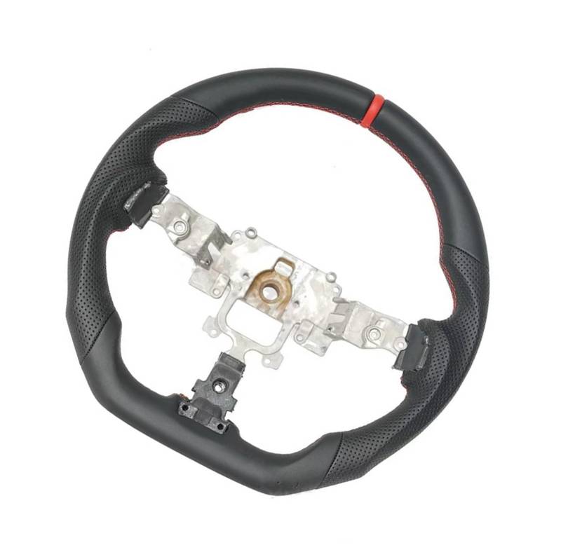 OTOZUM Kompatibel Mit Mazda Für RX-8 2008 2009 2010 Auto-Sportlenkrad, Lenkrad Mit Flacher Unterseite, Auto-Innenausstattung Lenkräder Auto von OTOZUM