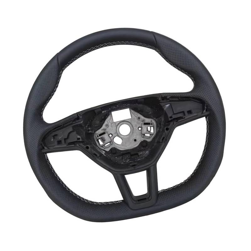 OTOZUM Kompatibel Mit Skoda Für Superb 2018 2019 2020 2021 2022 2023. Multifunktionales Sportlenkrad Mit Flacher Unterseite, Autozubehör Lenkräder Auto von OTOZUM