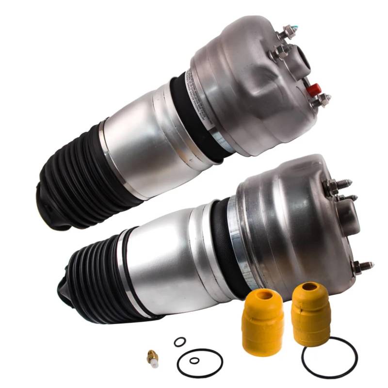 OTOZUM Luftfederbeine Stoßdämpfer Kompatibel Mit Porsche Für Panamera 2010 2011 2012 2013 2014 Luftfederung Vorne OEM: 97034315100 97034305108 von OTOZUM