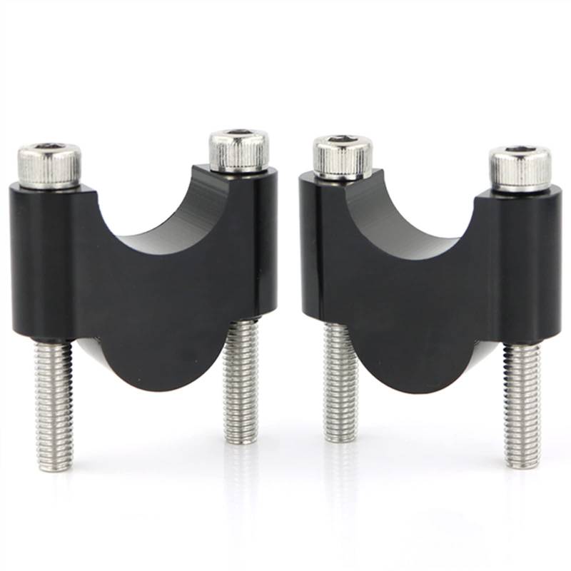 OTOZUM Motorrad Lenkererhöhungs klemme Kompatibel Mit Für KX65 2000-2021 2022 2023 2024 2025 7/8 Zoll 22 Mm Motorrad-Lenker-Riser-Lenkerhalterungs-Klemmadapter(Black,30mm) von OTOZUM