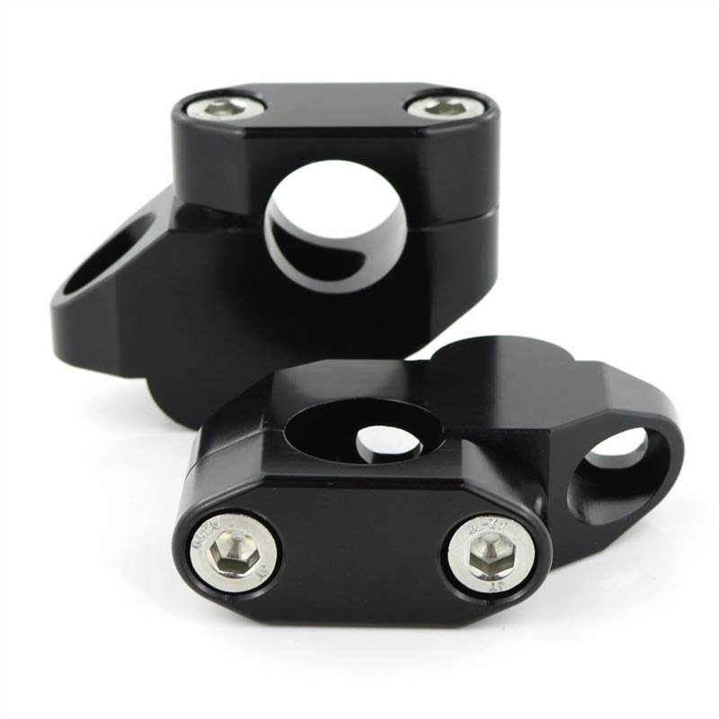 OTOZUM Motorrad Lenkererhöhungs klemme Kompatibel Mit Yamaha Für WR450F 2003 2004 2005 Motorrad-Lenkererhöhung, Klemmmontage, Riser-Adapter, Lenkergriffklemme(Black) von OTOZUM
