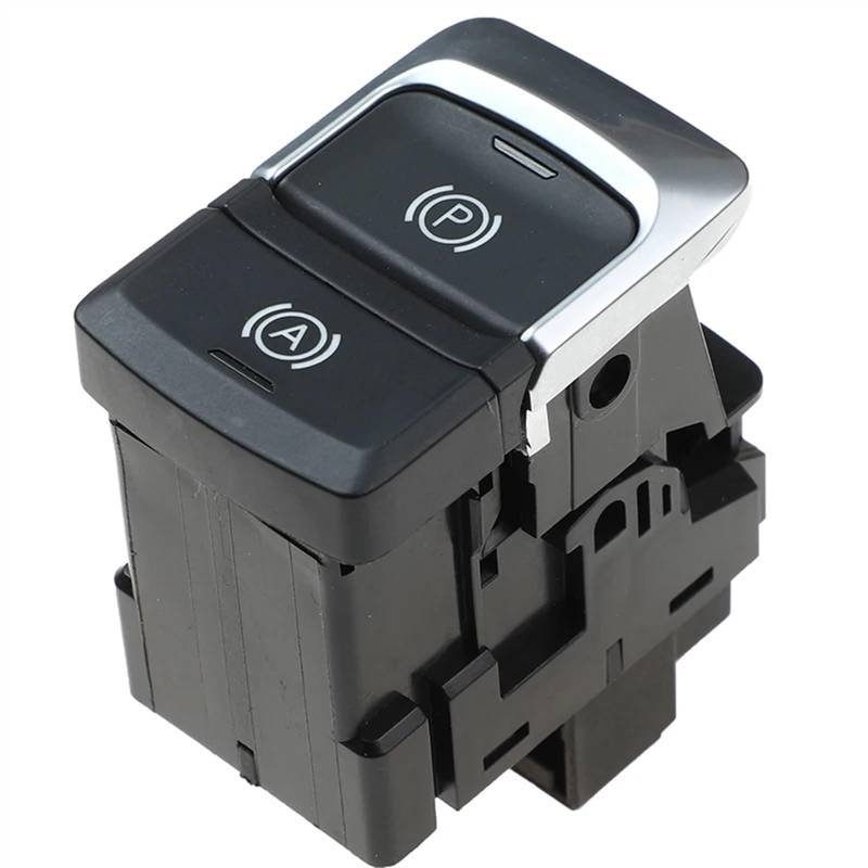 OTOZUM Parkknopfschalter Kompatibel Mit TT RS Für TTS Für FV3 FV9 8U0927225G 16-poliger Elektrischer Handbremsschalter Feststellbremsknopf Halten Sie Den Park-P-Schalterknopf von OTOZUM