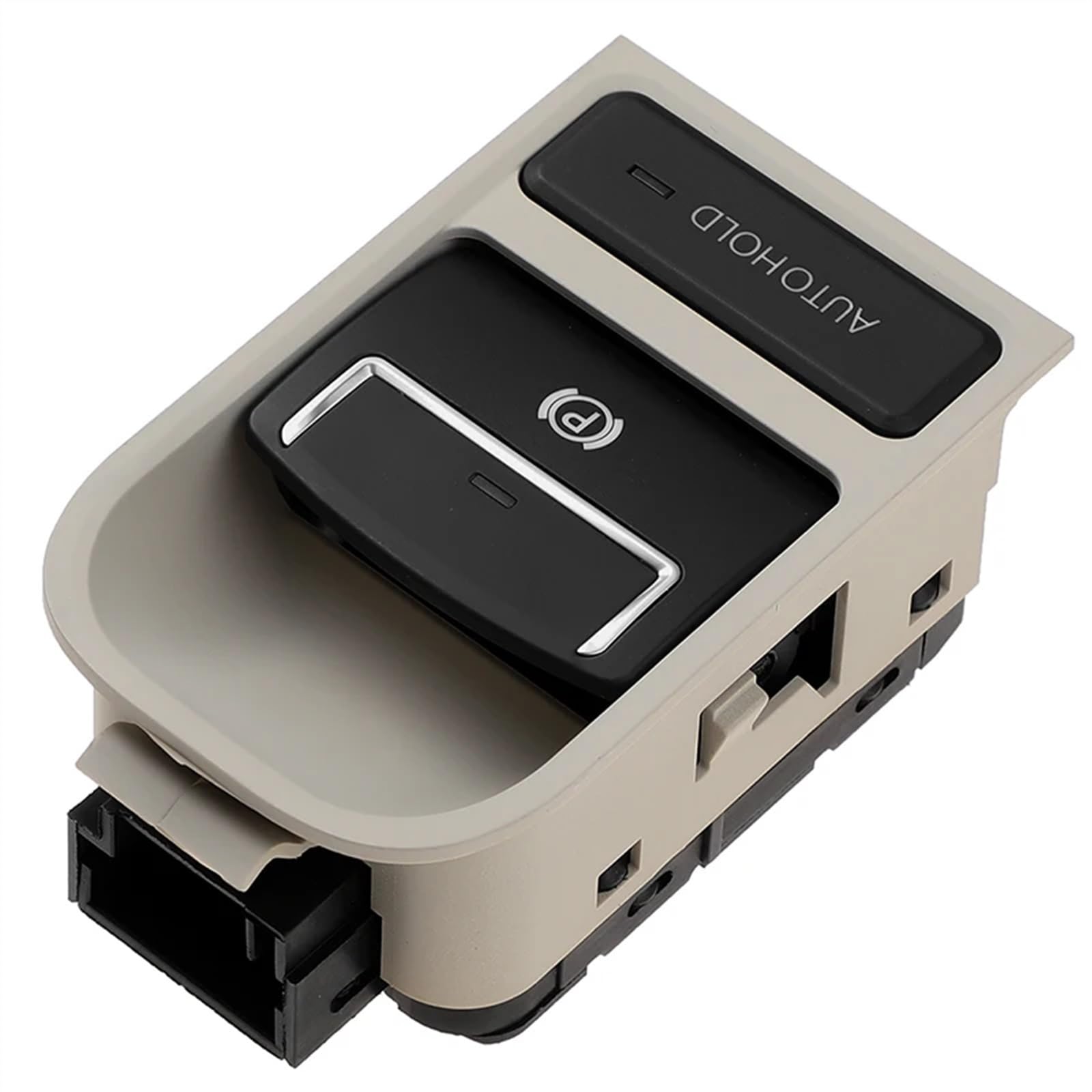 OTOZUM Parkknopfschalter Kompatibel Mit VW Für Tiguan Für Sharan 2008–2017, 16-poliger Elektrischer Handbrems-Parkkontrollschalter, Halte-Park-P-Schalter-Taste, 5N0927225A, 5N0927225(2) von OTOZUM