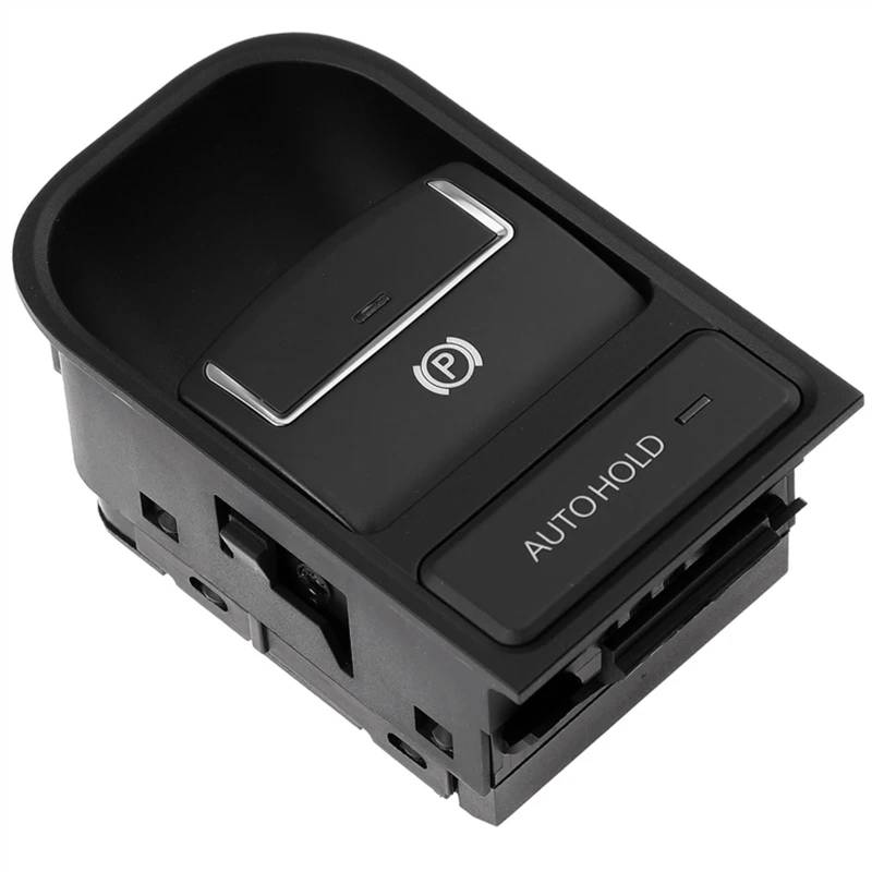 OTOZUM Parkknopfschalter Kompatibel Mit VW Für Tiguan Für Sharan 2008–2017, 16-poliger Elektrischer Handbrems-Parkkontrollschalter, Halte-Park-P-Schalter-Taste, 5N0927225A, 5N0927225(color1) von OTOZUM