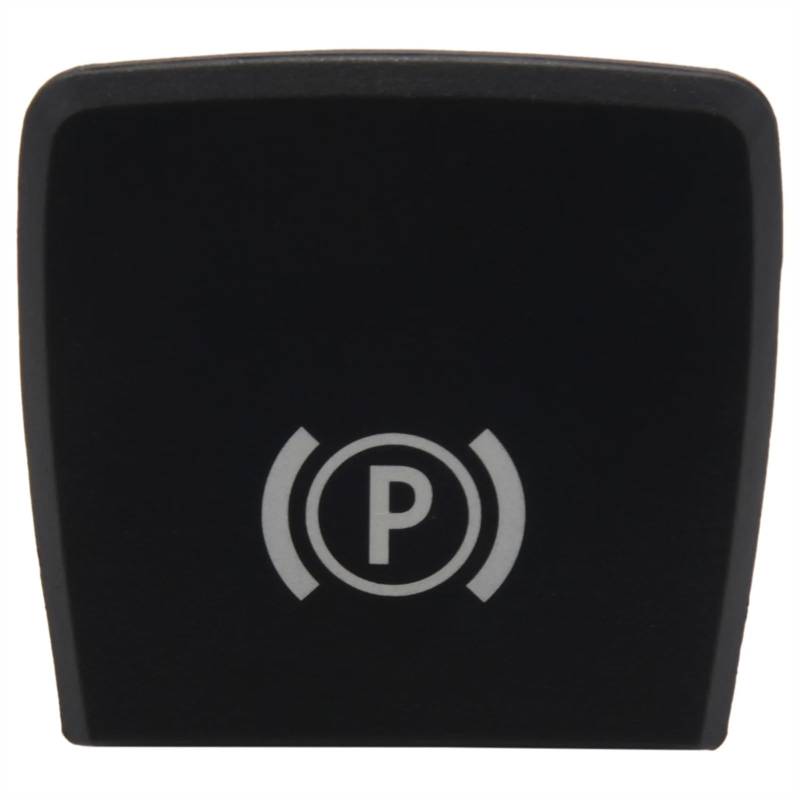 OTOZUM Parkknopfschalter Kompatibel Mit X5 E70 2006–2013 Für X6 E71 2008–2014 Auto-Feststellbremse Handbremse P-Taste Schalterabdeckung Hebelkappe Halten Sie Den Park-P-Schalter von OTOZUM